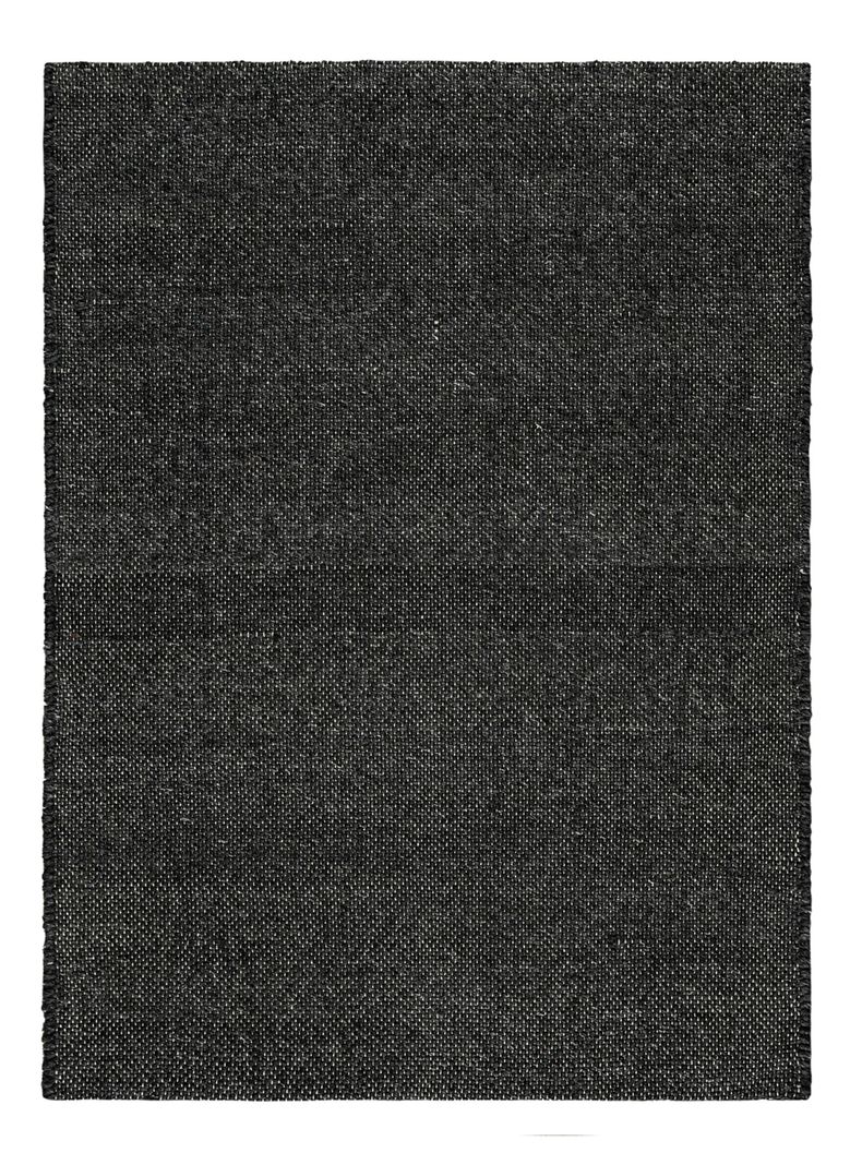 Alfombra Lana Topstitch 240x340 cm Gris-0
