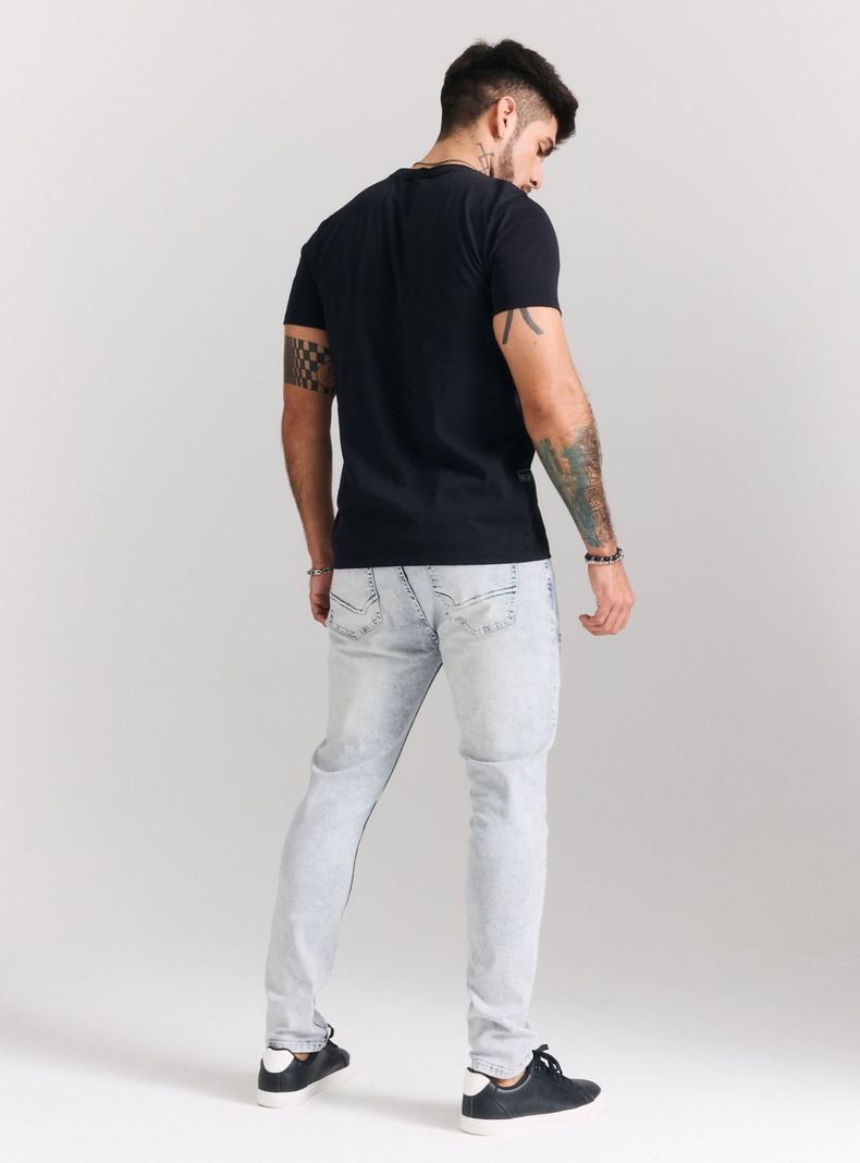 Jeans Full Roturas Parche Remallado Skinny Fit-5