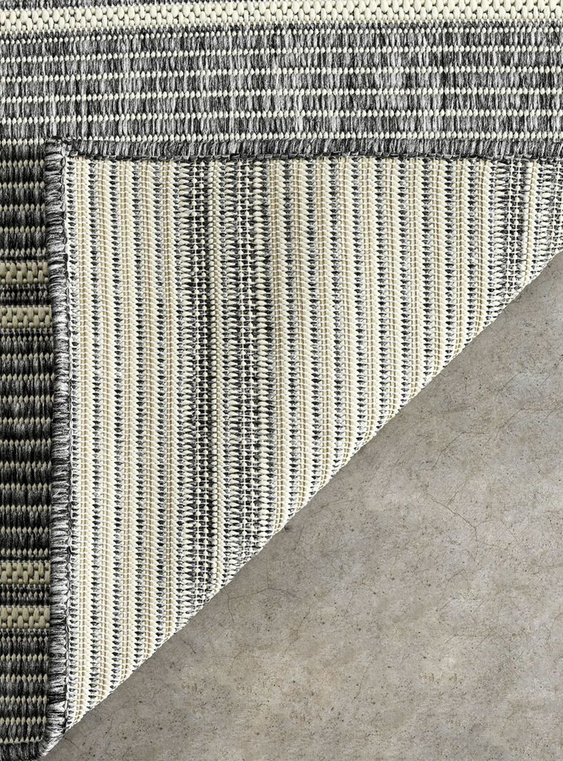 Alfombra Stripes 200x290 cm Gris-2