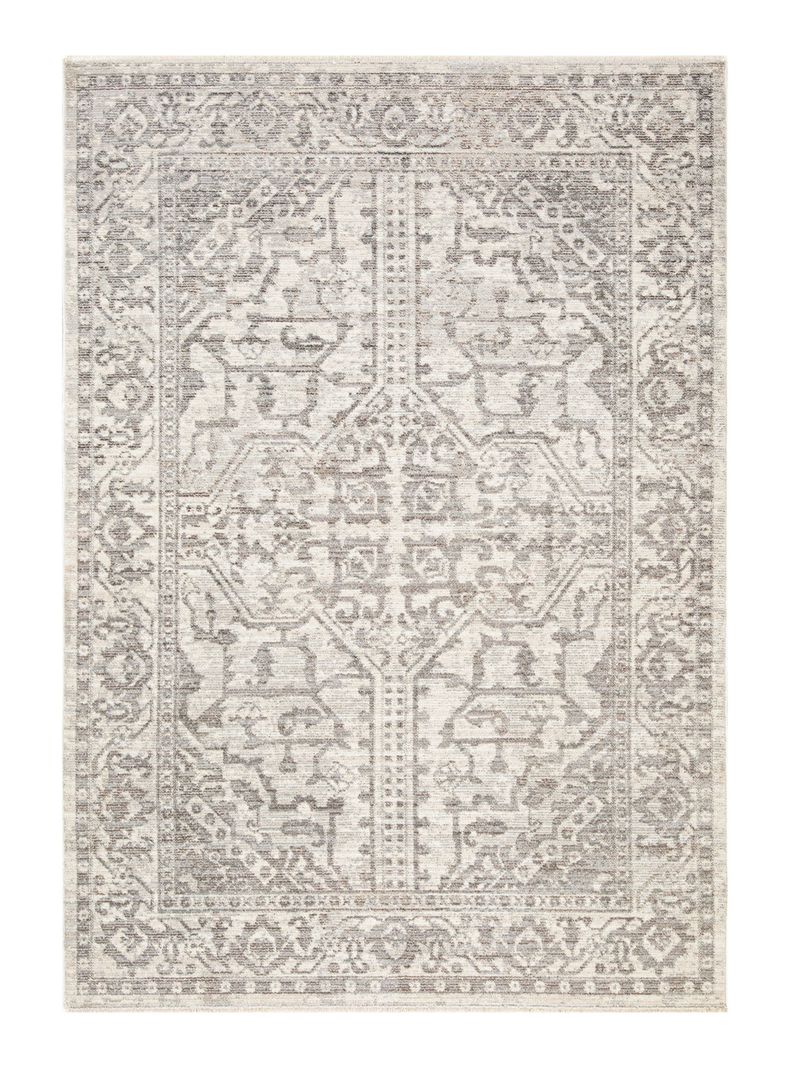Alfombra Persian 200x290 cm Gris-0