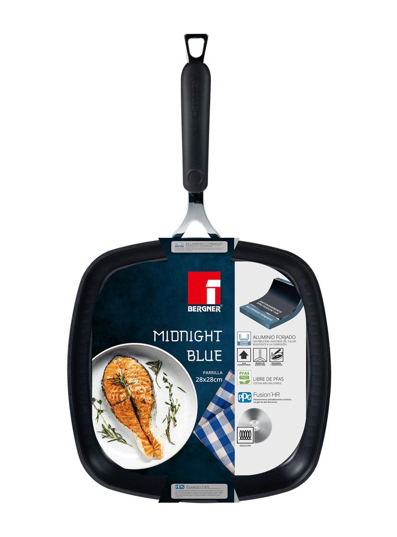 Asador Midnight Blue 28x28 cm-0