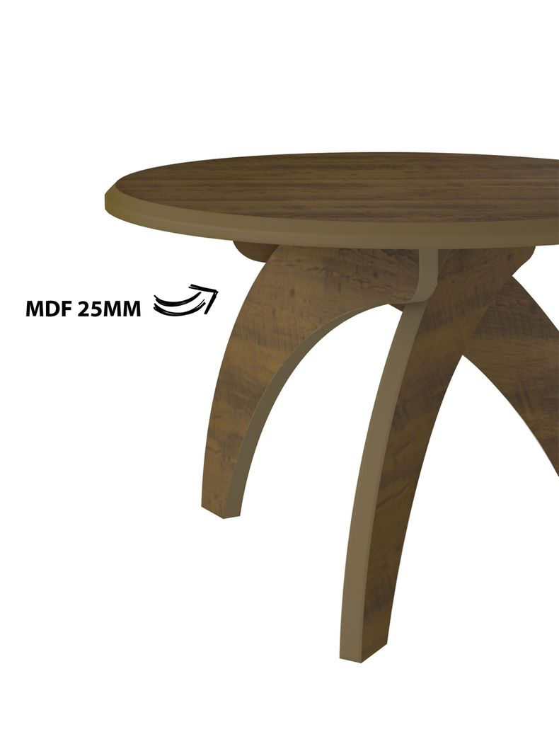 Mesa de Centro Jade Redonda 70 cm-3