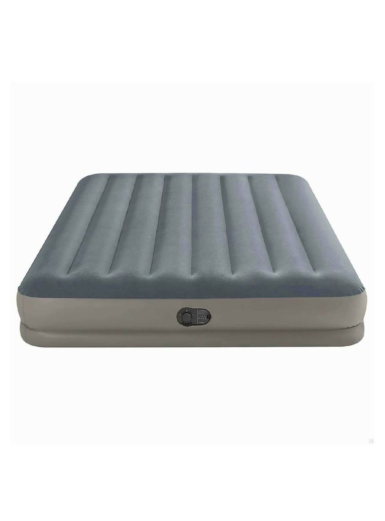 Cama Inflable Eléctrica USB 2 Plazas Gris-3