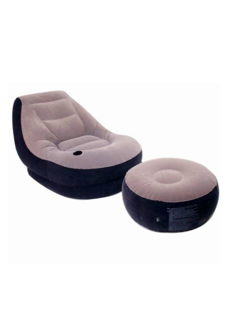 Sillón Inflable Relax con Posa Pies-2