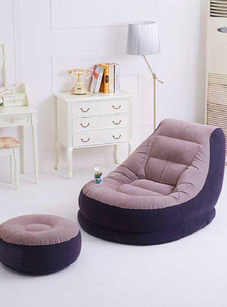 Sillón Inflable Relax con Posa Pies-3