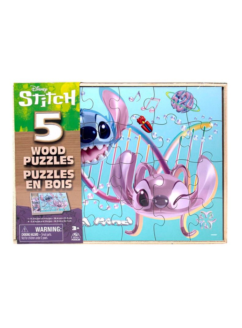 Puzzle Stitch de Madera 5 en 1-0