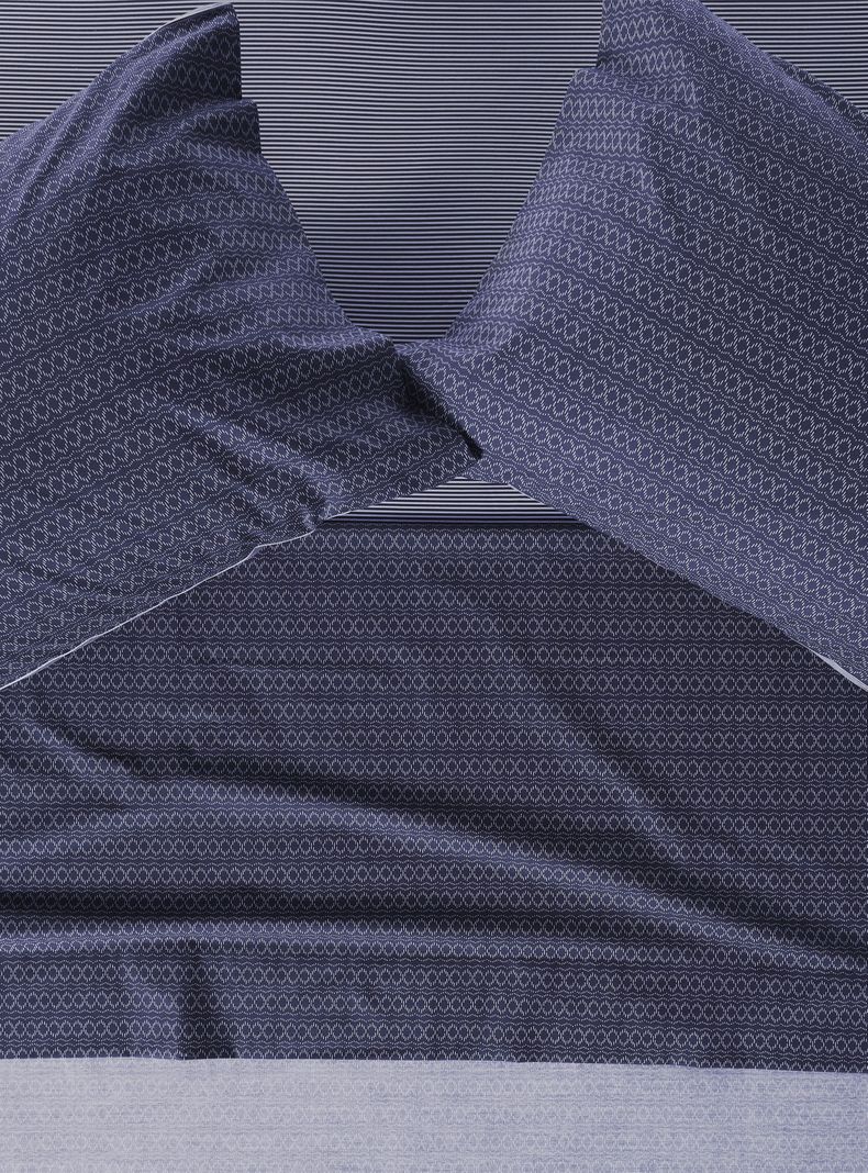 Sábanas Senay Súper King 180 Hilos Navy-1