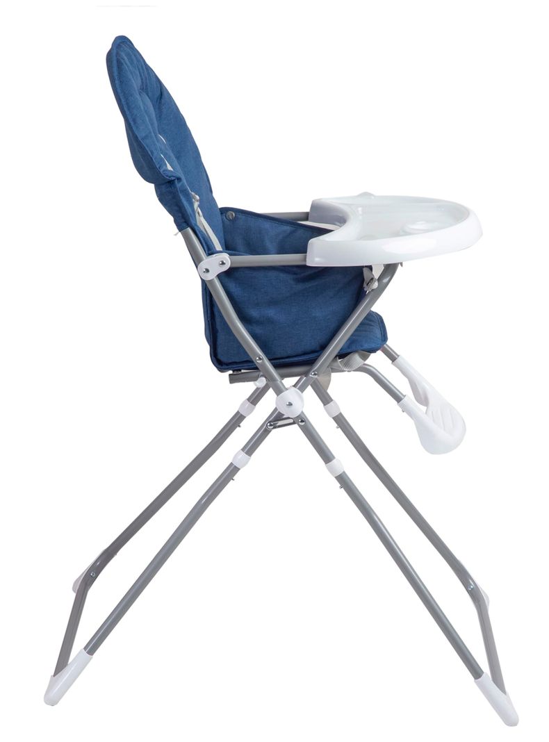 Silla de Comer Plegable Vectra Azul Bebesit-2