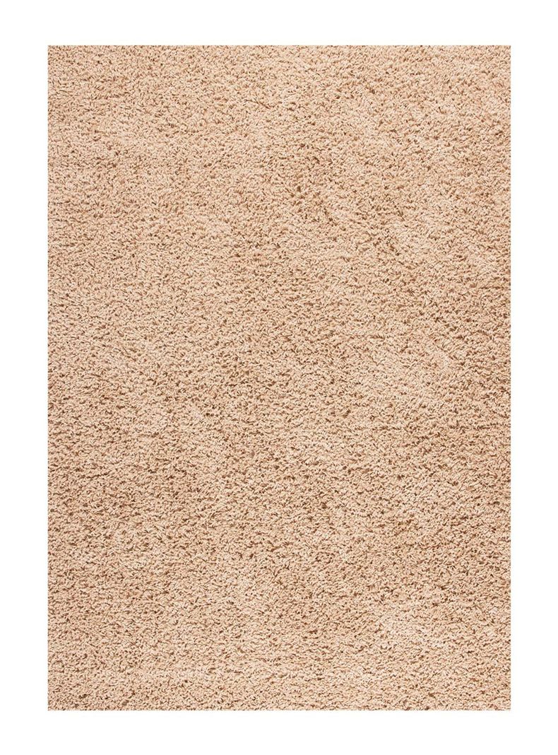 Alfombra 150 x 200 cm Shaggy Basic Beige-0