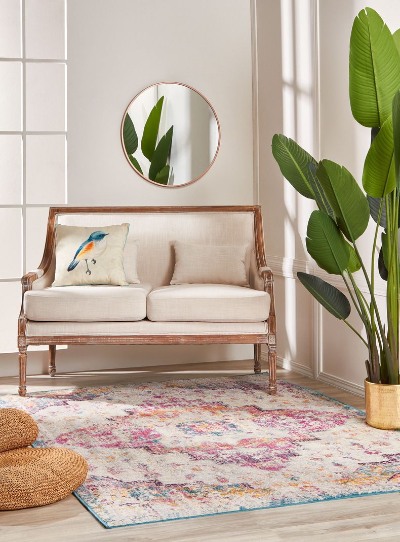 Alfombra 160 x 230 cm Sarah Miller Romantic D3 Crema-1