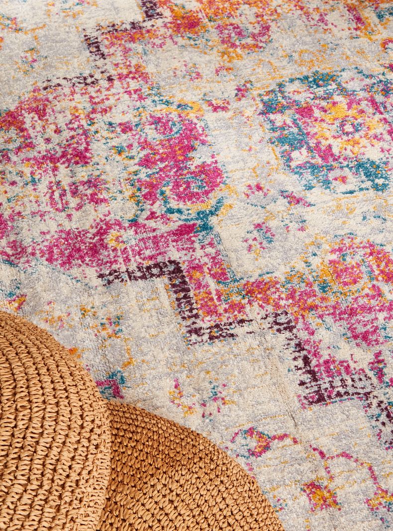 Alfombra 200 x 290 cm Romantic D3 Crema-2