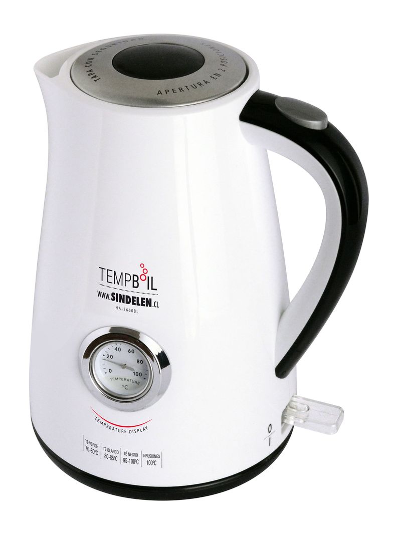 Hervidor de Agua 1.7 Litros HA-2660BL Blanco-0