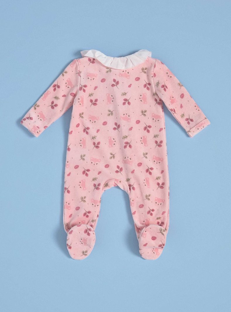 Osito de Estampado Completo con Cuello Bobo-1