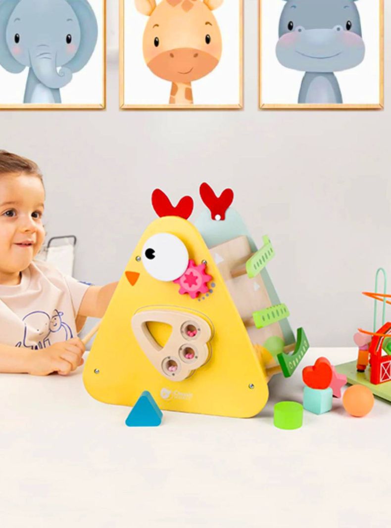 Juego Didáctico Gallina Feliz-5