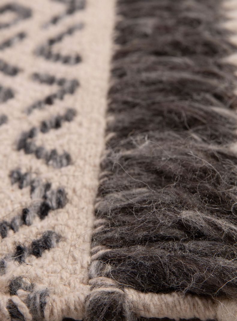 Alfombra Woll Collect Gris 160 x 230 cm-1