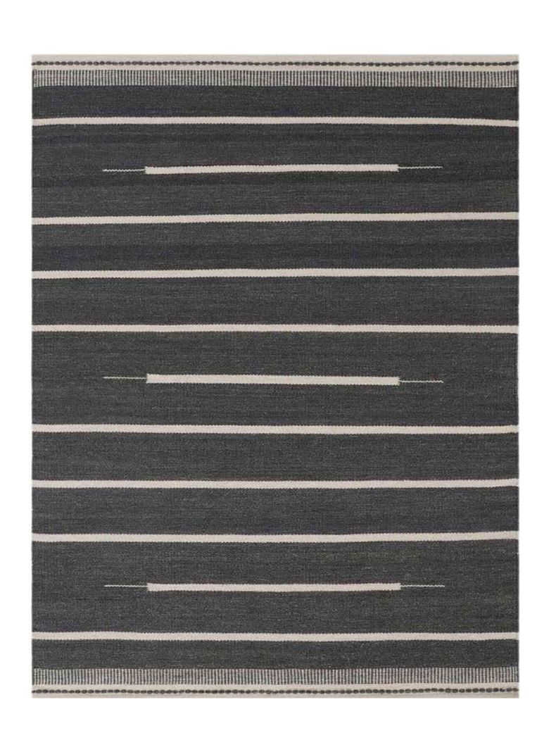 Alfombra Kelim Gris 160 x 230 cm
