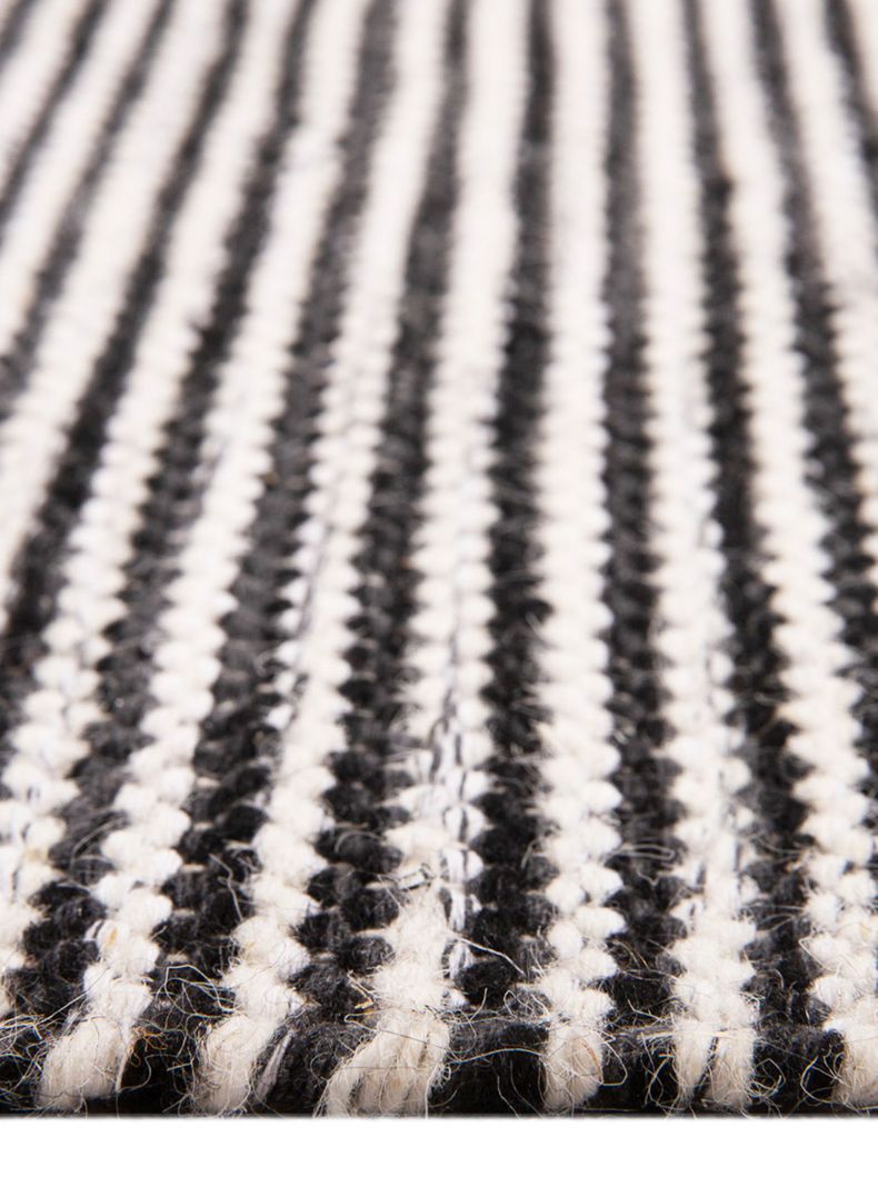 Alfombra Textur Negro-Blanco 160 x 230 cm-2