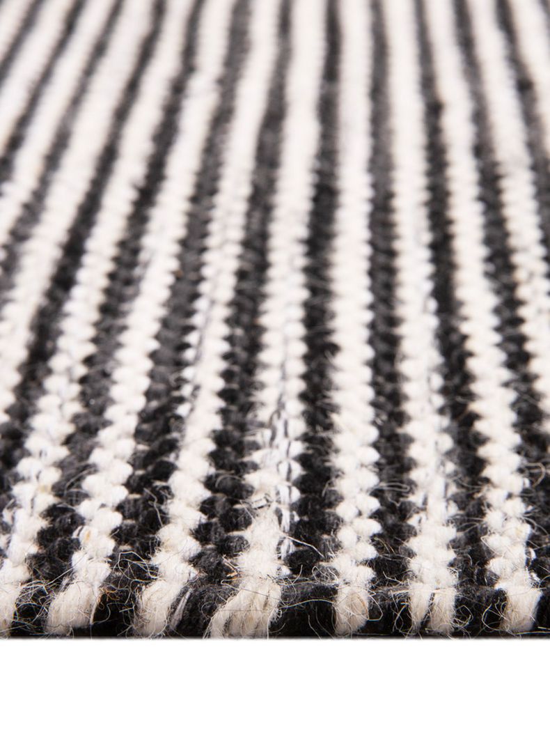 Alfombra Textur Negro-Blanco 190 x 290 cm-2