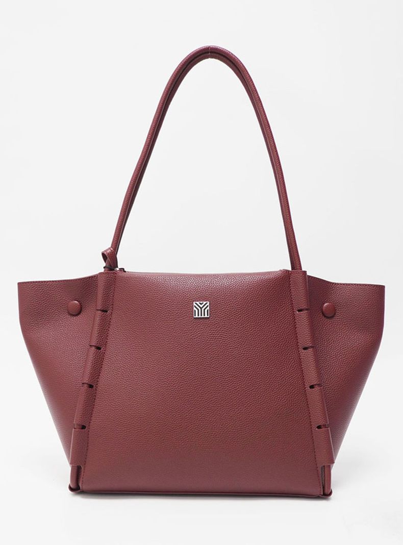 Cartera Shopper Burgundy-1