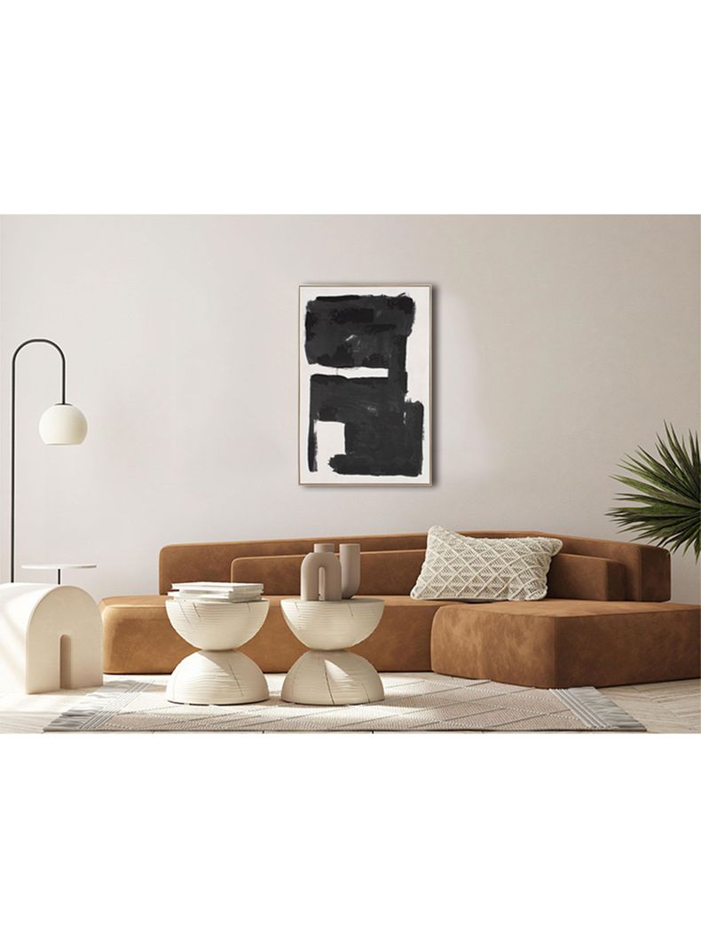 Cuadro Canvas Negro A 80x120 cm-4