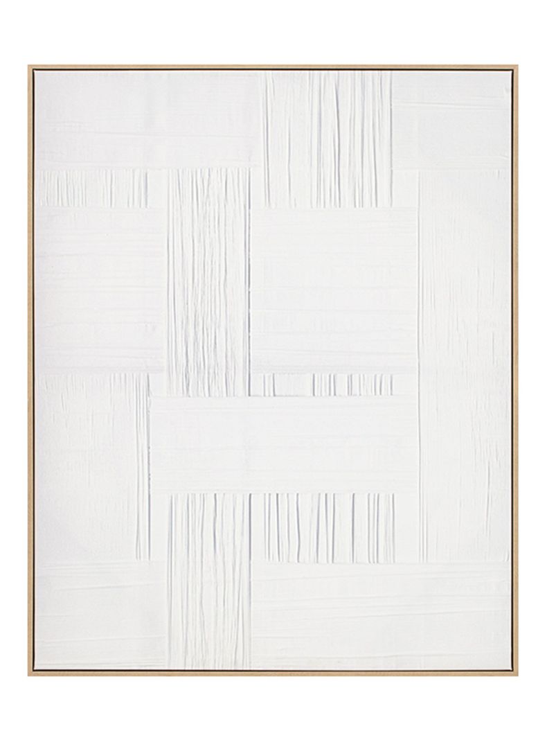 Cuadro Canvas Blanco B 80x100 cm-0