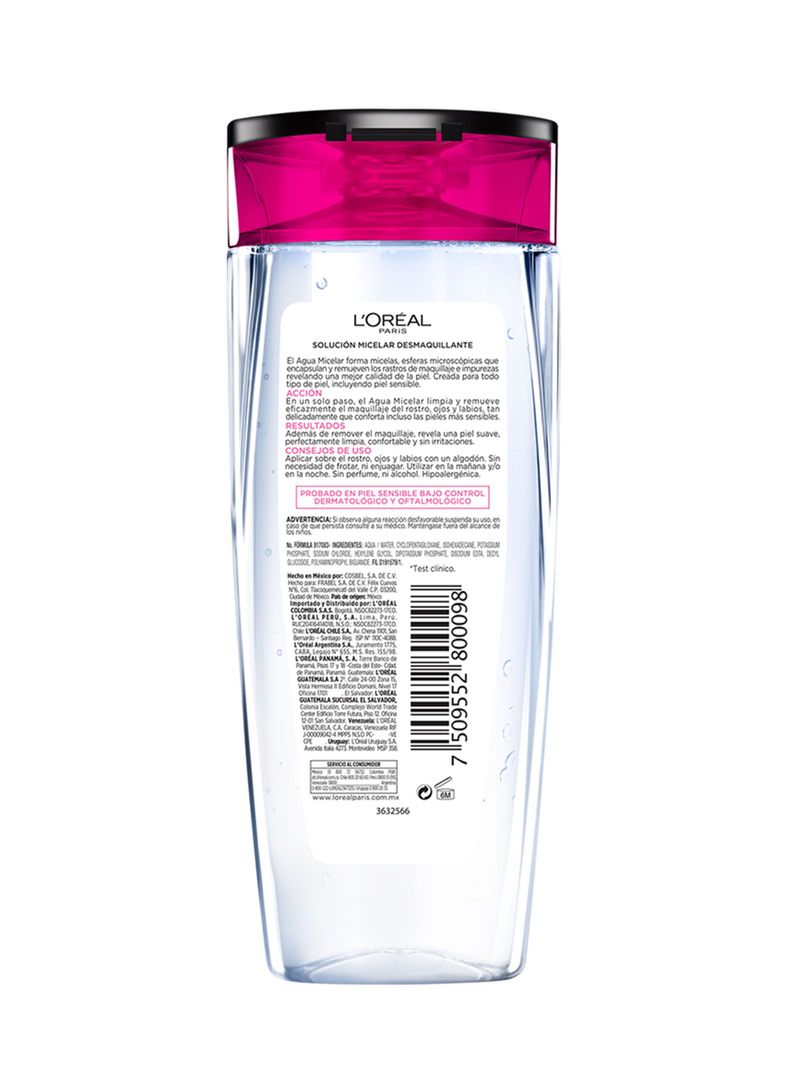 Agua Dermo Expertise L'Oréal Paris Micelar Ht5 Bifásica 200 ml-2