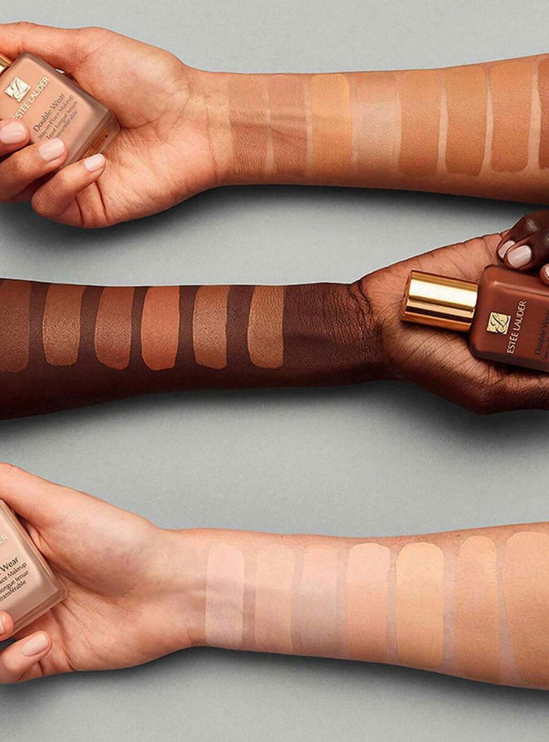 Base de Maquillaje de Larga Duración Double Wear  SPF 10 1W1 Bone-3
