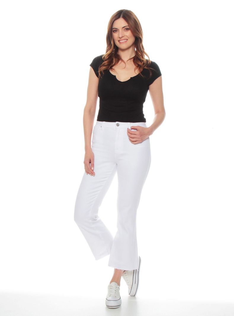 Jeans Crop Flare-3