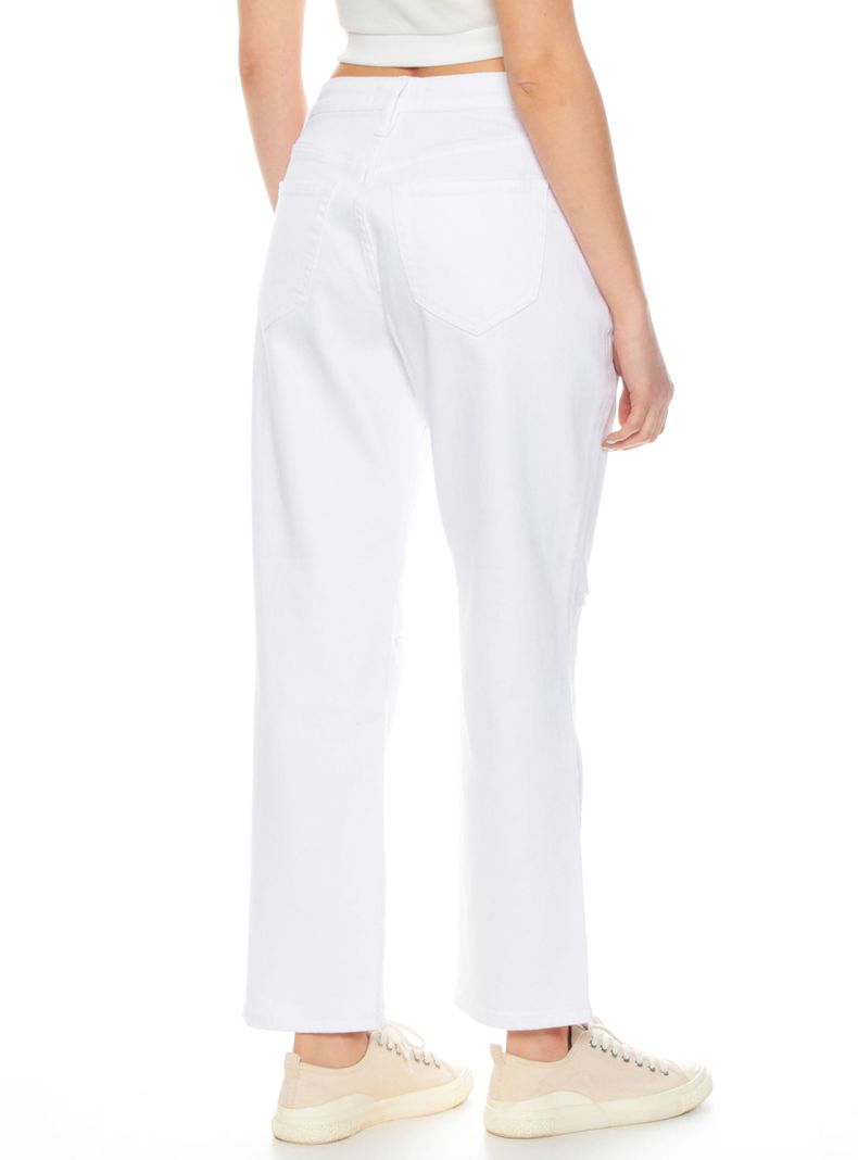 Jeans Crop Pretina y Desgastes-1