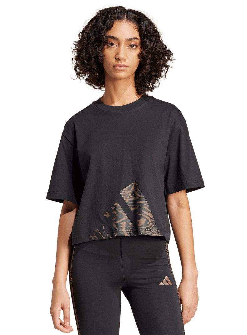 Peto Print Logo Crop Top  W Rc 3s Sj Tlr-0