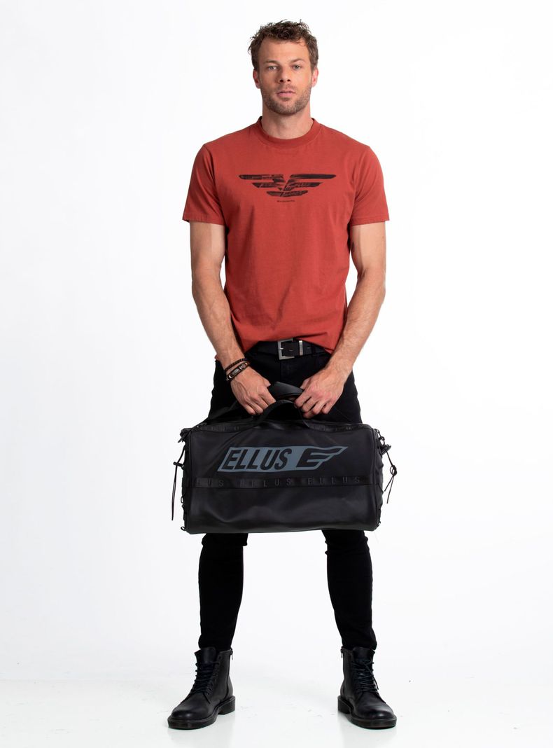 Polera Regular Fit Silicone Wash Burd-1