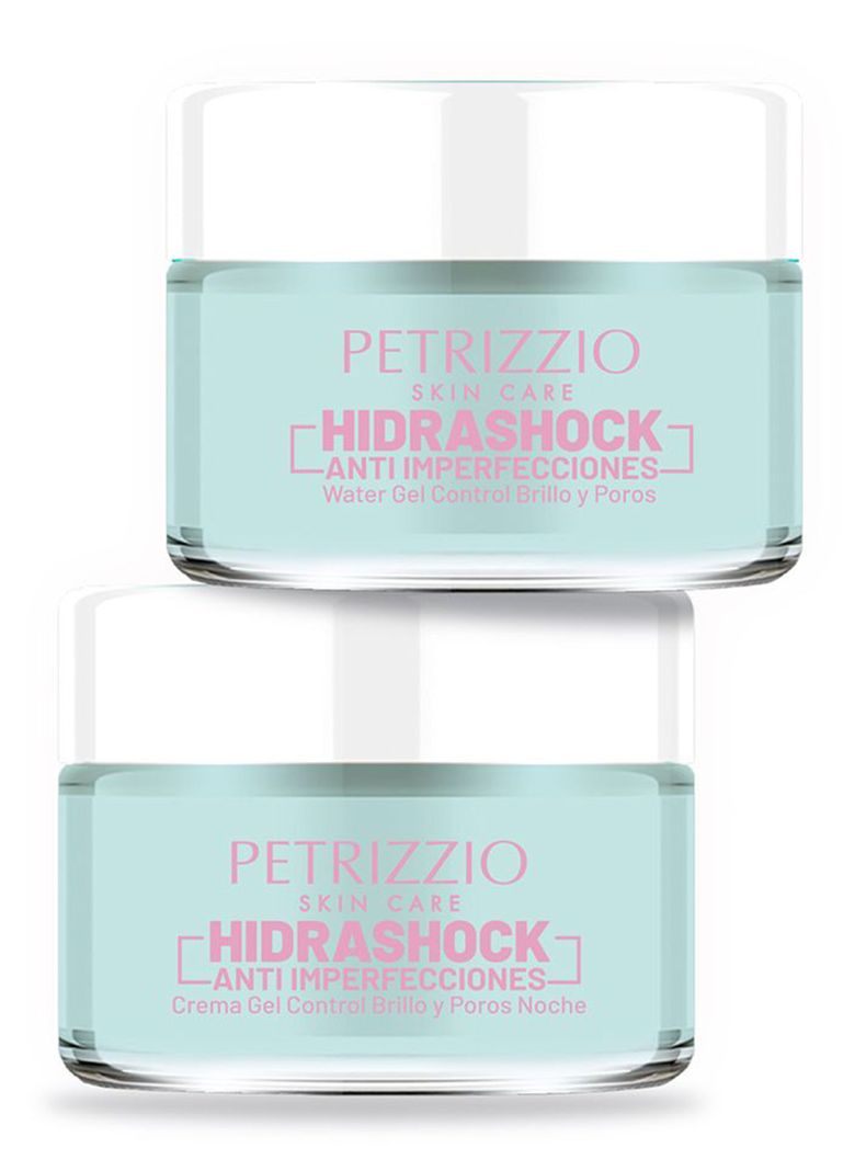 Set Crema Gel Hidrashock Anti Imperfecciones Día + Noche-0