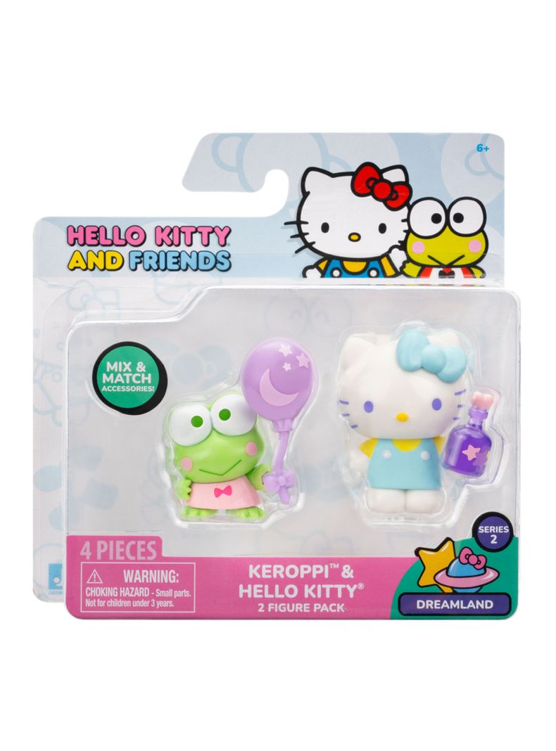 Pack Figuras Keroppi & Hello Kitty-1