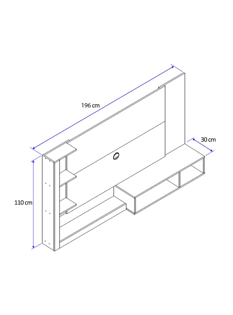 Panel Tv 60" Habitat-1