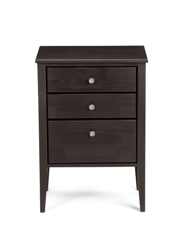 Set Muebles Dormitorio Issey: Respaldo 2 Plazas + Veladores Gráfito-3