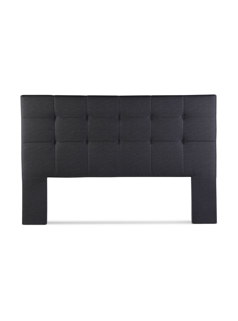 Set Muebles Dormitorio Issey: Respaldo King + Veladores Gráfito-2