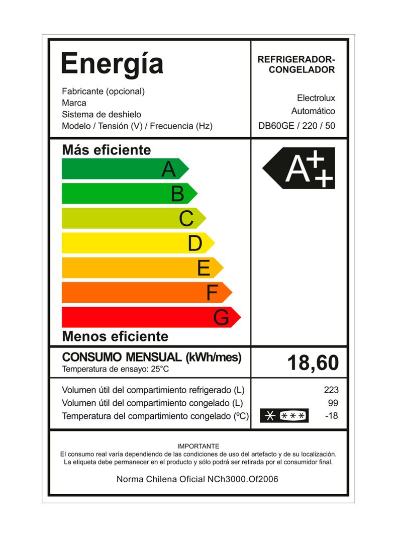Refrigerador Bottom Freezer No Frost 322 Litros DB60GE-9