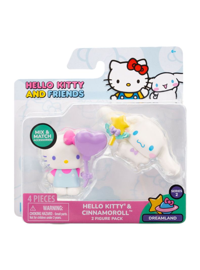 Pack Figuras Hello Kitty y Cinnamoroll-1