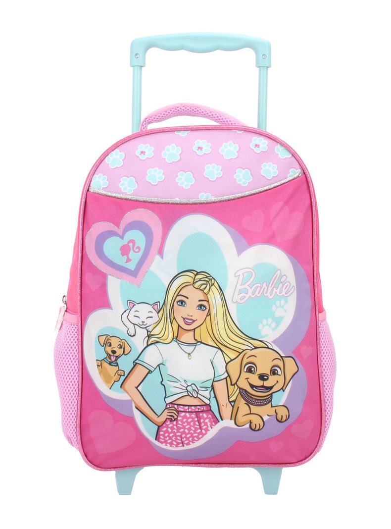 Mochila Inantilf Ruedas Barbie 2 Diseños-1