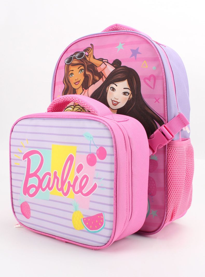 Mochila y Lonchera Barbie-2