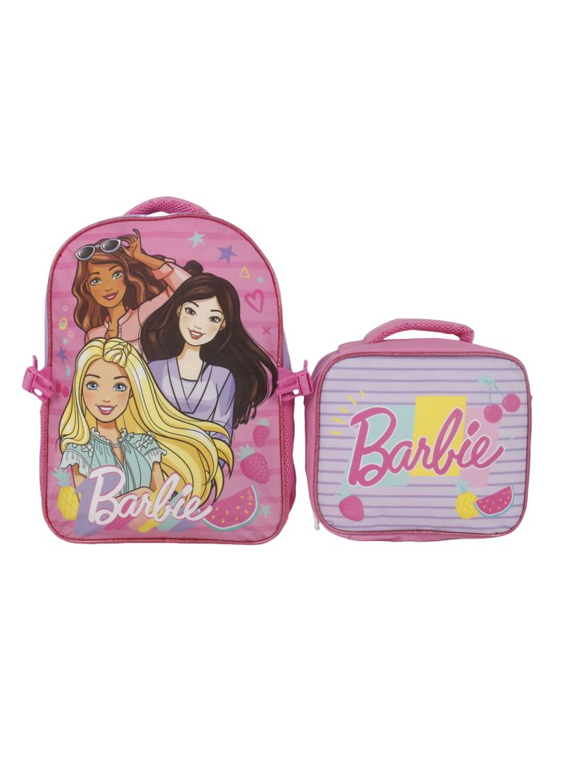 Mochila y Lonchera Barbie-0
