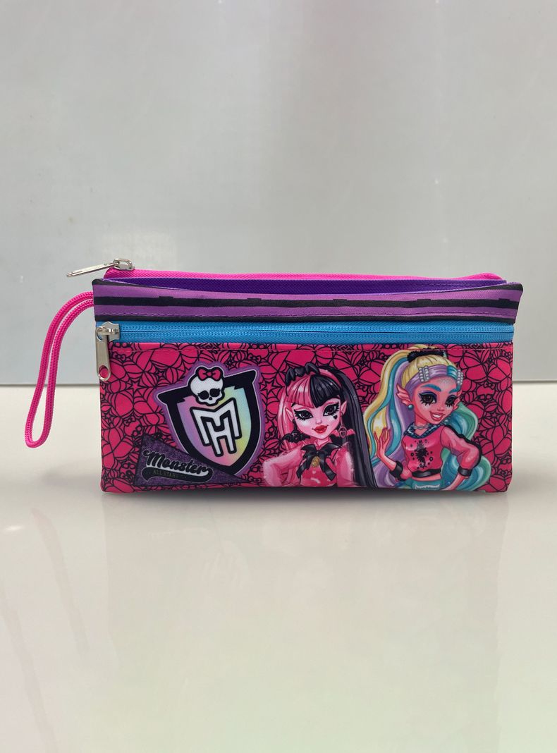 Estuche Doble Cierre Monster High-0