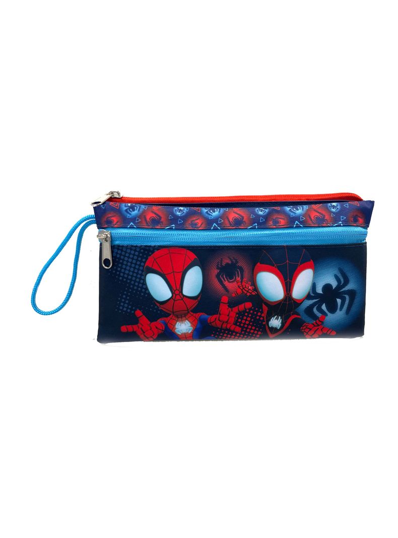 Estuche Doble Cierre 2 Diseños Spidey-1
