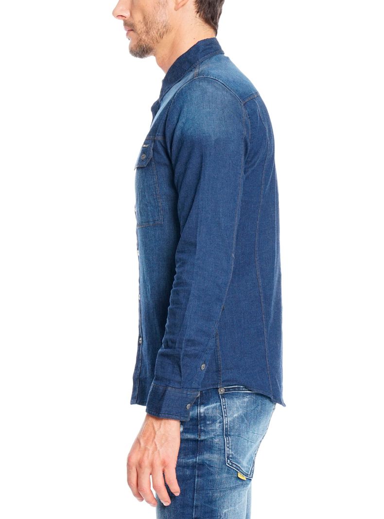Camisa de Mezclilla Casual-2