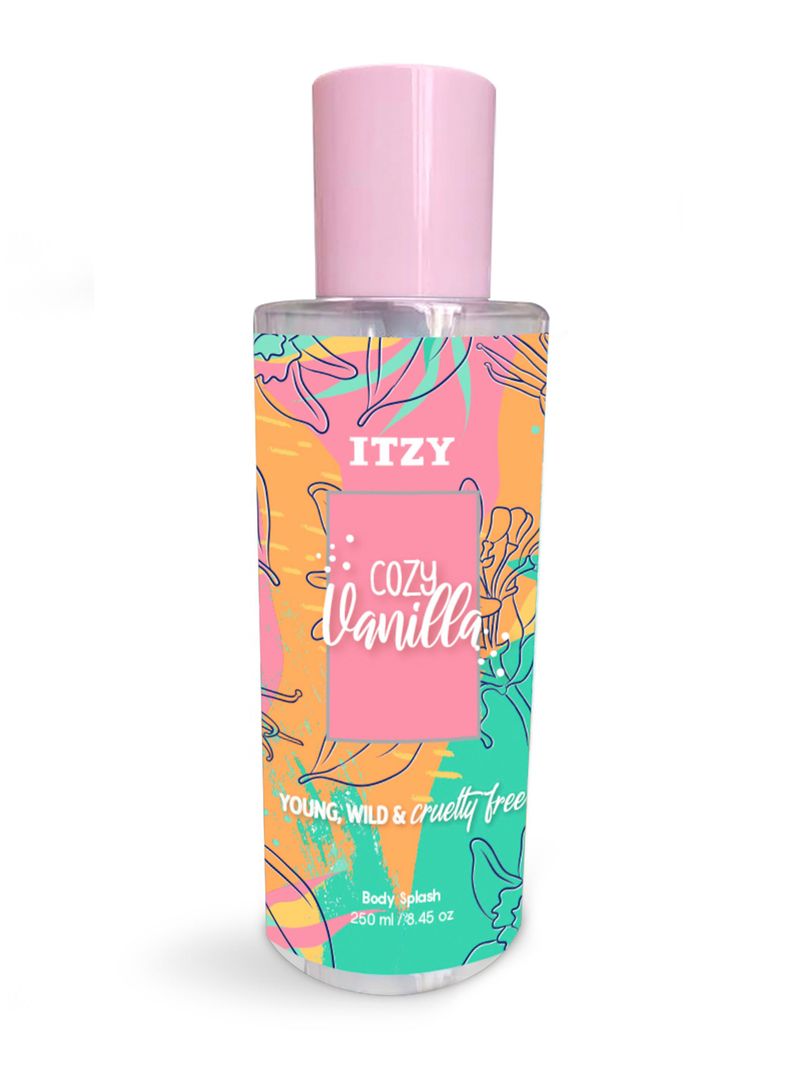 Body Itzy Spray Splash Cozy Vainilla 250 ml-0