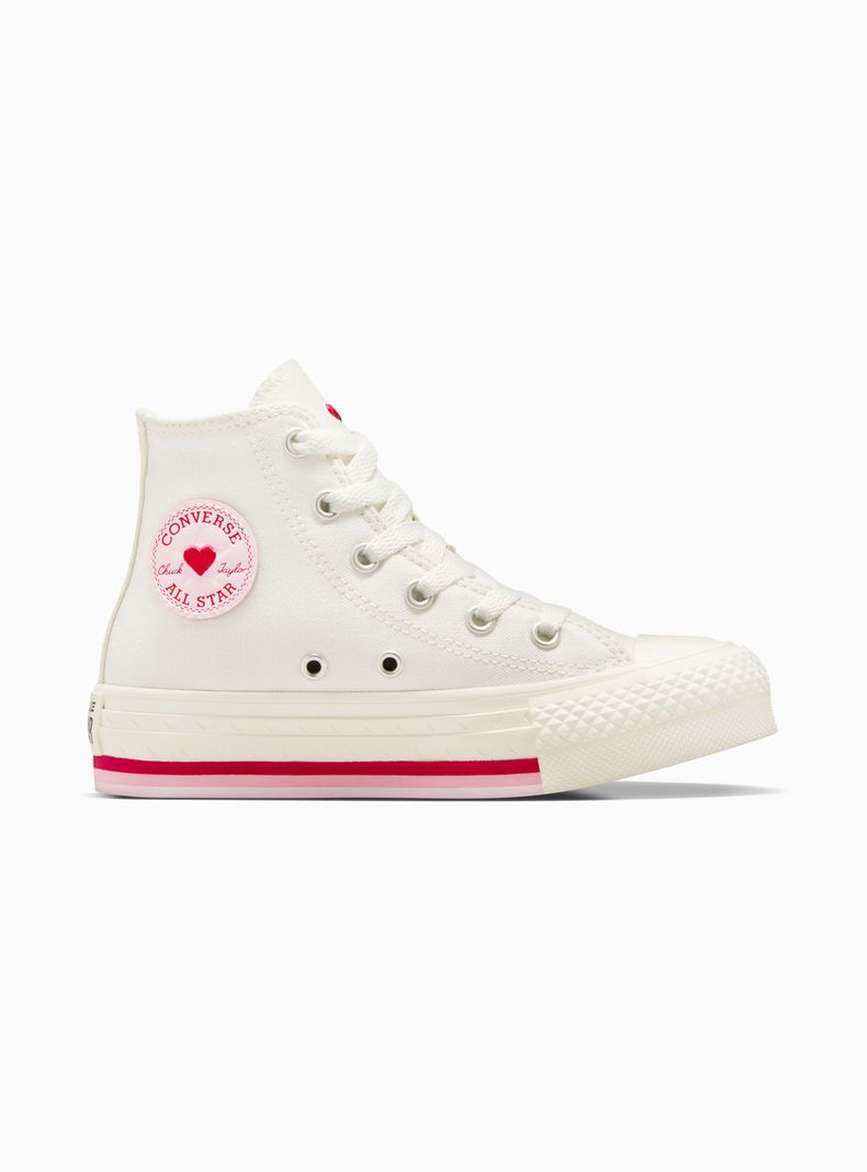 Zapatilla Urbana Print Corazón Niña Chuck All Star EVA Lift-0