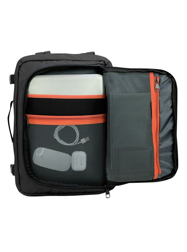 Mochila de Viaje Traveler Negro 42 Litros-2