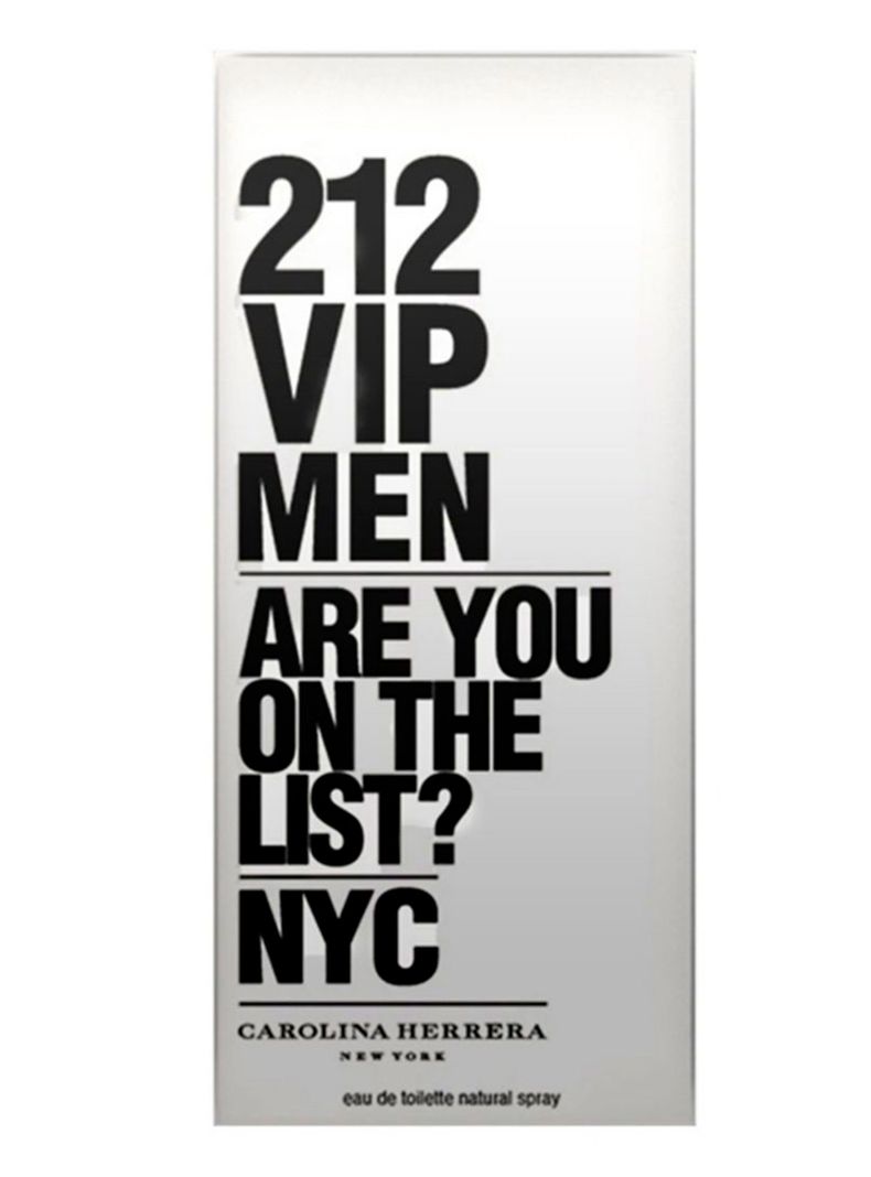 Perfume Carolina Herrera 212 VipHombre EDT 100 ml-2