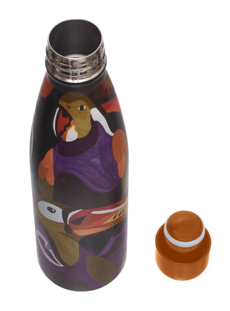 Botella Acero Inoxidable Diseño Tucanes-1