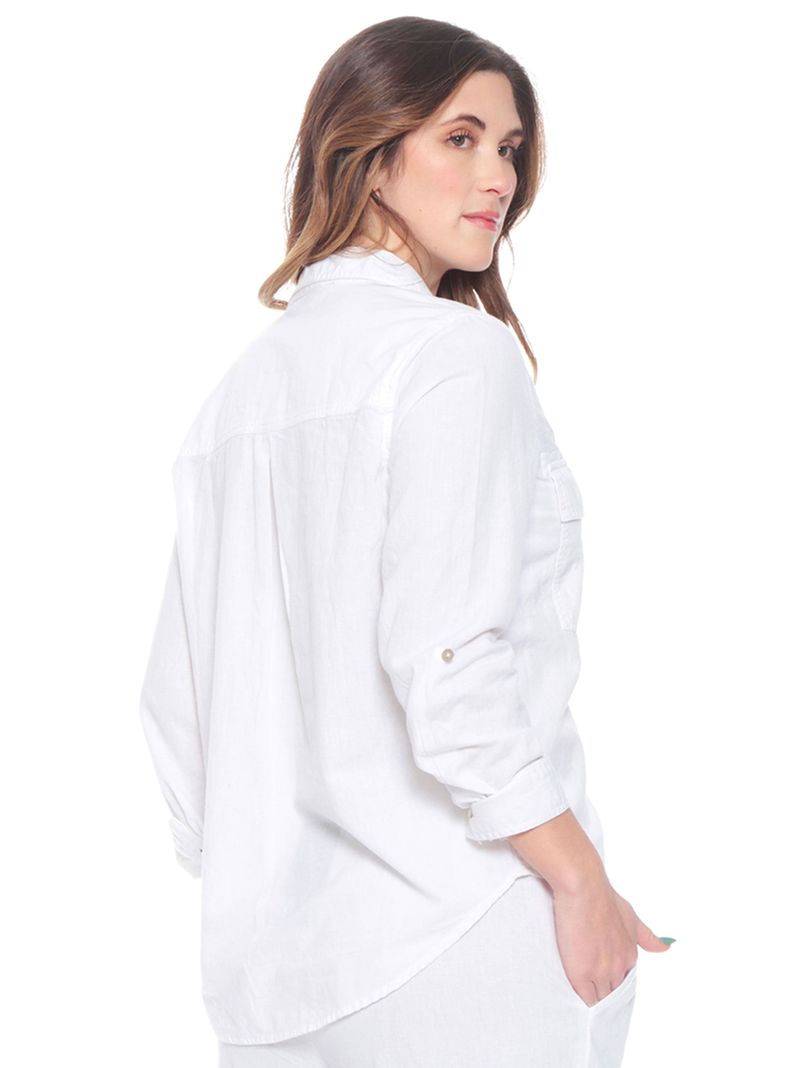 Blusa Manga Larga Lino-1